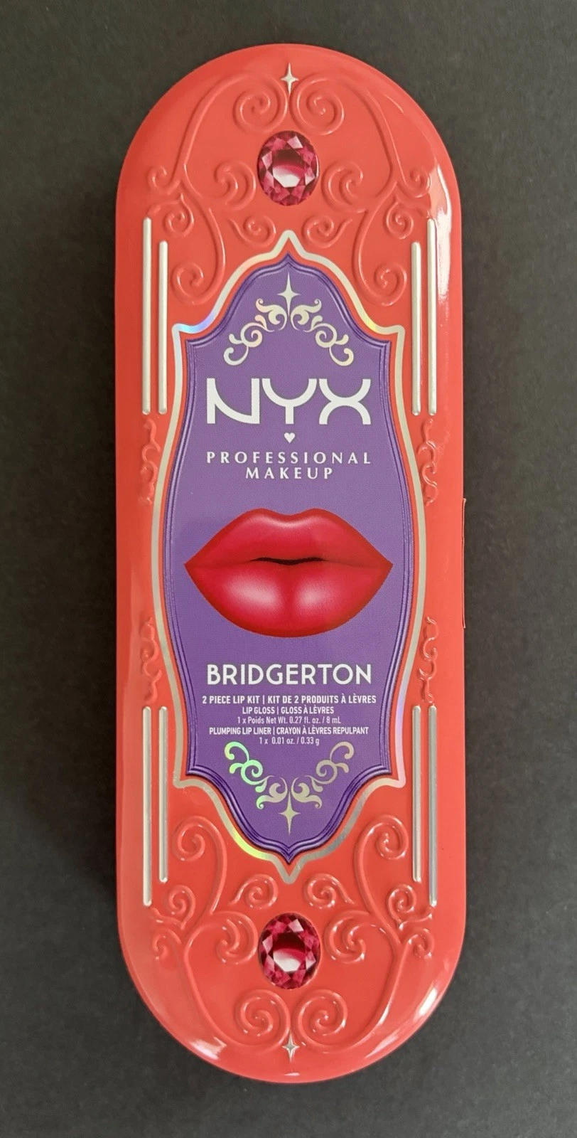 NYX PEONY PASSION & CUPID'S SECRET Bridgerton Butter Glass Lip Liner Set Kit
Opens in a new window o
