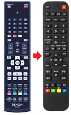 Telecomando di ricambio per Denon RC-1161 - DBT-1712UD - DBT-1713UD - DBT-3313UD