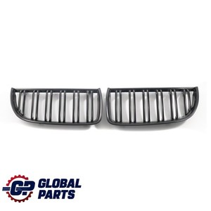 BMW E90 E91 Frontblende Links Rechts Rahmenplatte Schwarz Kühlergrill Set TAIWAN