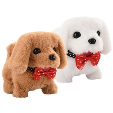 Robot Puppy My Realistic Robot Puppy Electronic Interactive Dog-Walking Barking
