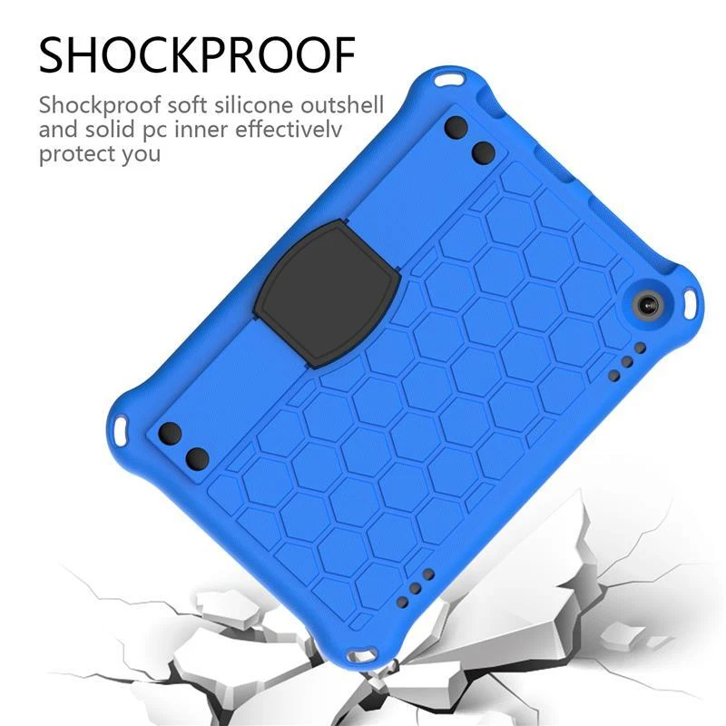 For Amazon Kindle Fire HD 8 Plus 10th 12th Kid Stand Case Cover ShockProof Strap - Image 4 of 4