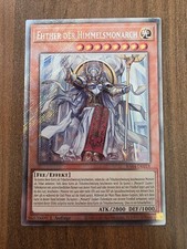 Yu-Gi-Oh! RA04-DE018 Ehther der Himmelsmonarch Plat SecR NM 1st