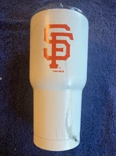 San Francisco Giants White & Steel GAME DAY Tumbler 30 oz The Memory Company B10