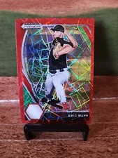 2021 Panini Prizm Draft Picks Red Velocity Eric Silva Rookie #PDP115