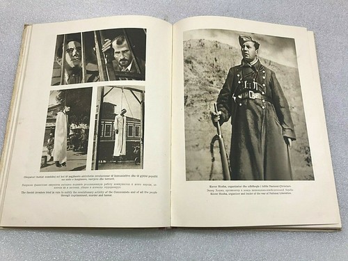 OLD ENVER HOXHA BOOK-10 YEARS OF LABOUR PARTY OF ALBANIA-1951-ALBANIA-USSR-RARE - Picture 3 of 12