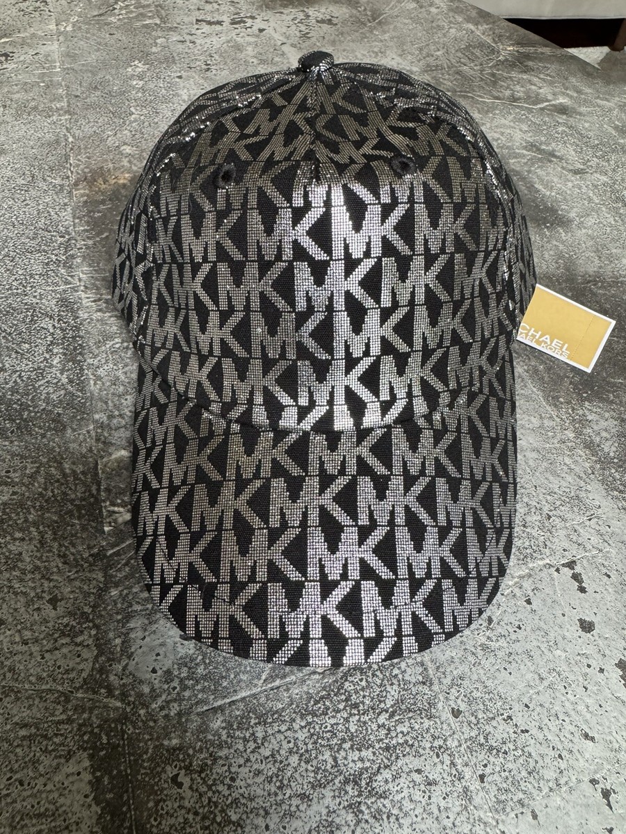 Michael Kors ball cap/hat ladies Designer Logo “MK” Metallic  display picture 1