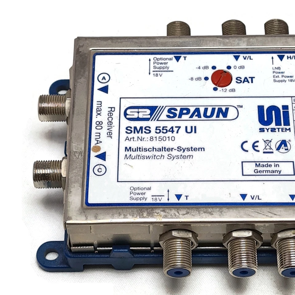 Spaun Satellite Multi Switch Cascadeable Type SMS-5547-UI - Image 2 of 4