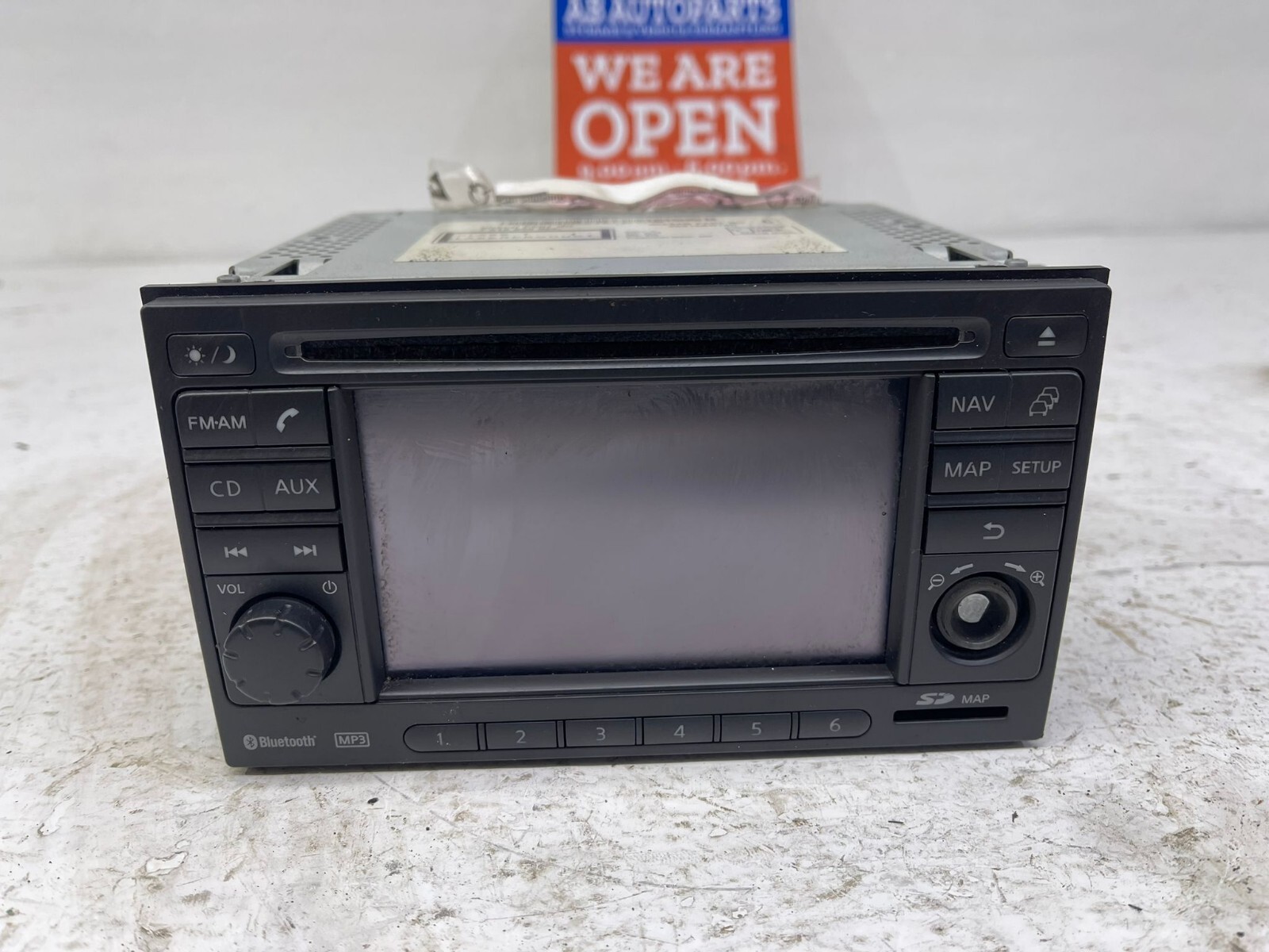 S1501 Nissan QASHQAI 2011 Radio CD Player 7612830022 for sale 