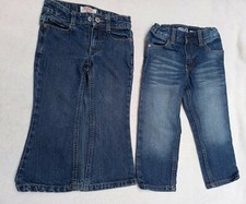 Girl Size 2T Jeans OshKosh B'Gosh 2 Pairs GUC
