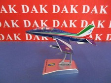 Die cast 1/100 Modellino Aereo Aircraft Aermacchi MB-339A Frecce Tricolori N7