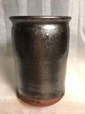 VTG Pottery Crock Stoneware Art Pottery Jar Jug Vase Earthenware Decor Rustic