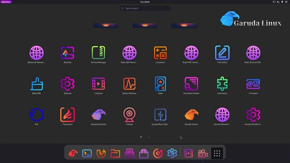 Garuda Linux 10-in-1 All Editions Multi-boot USB 32GB Fast Shipping US Seller! - Image 2 of 4
