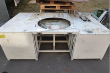 schwere Werkbank Stahl Schweißtisch Maschinentisch 240x140x83 cm