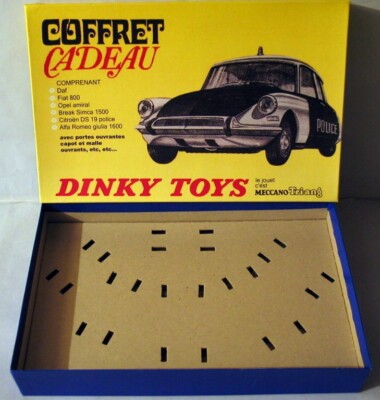 Boîte Vide Reproduction Dinky Toys 1460 - Coffret 1968 - Pour Exposition Ou Remplacement - Neuf