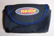 NEW FLAMIN BLACK GAMEBOY ADVANCE SYSTEM CARRYING CASE GBA