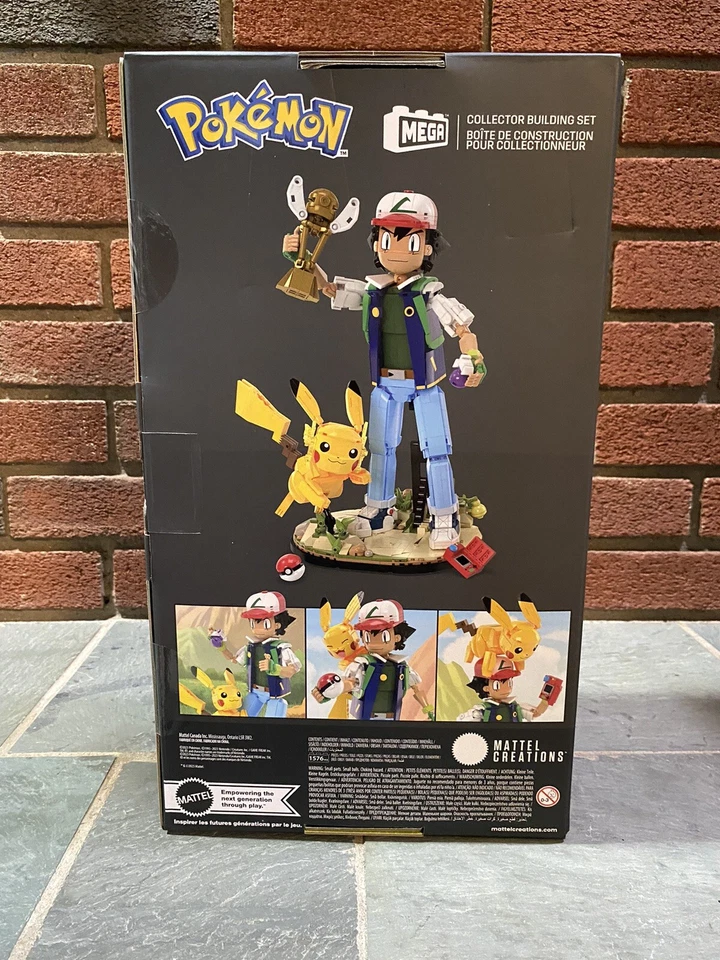 Creations Exclusive MEGA Ash & Pikachu: Path to Victory by MEGA - Image 3 of 4
