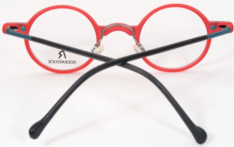Vintage RODENSTOCK R 7301 C Matte Red UNIQUE RARE EYEGLASSES GLASSES 41-23-130mm - Image 3 of 4