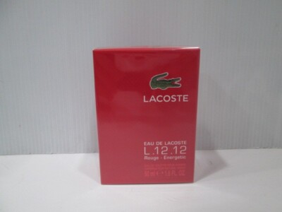 EAU DE LACOSTE L.12.12 ROUGE ENERGYTIC Herren Parfum Eau De Toilette 50ml Spray