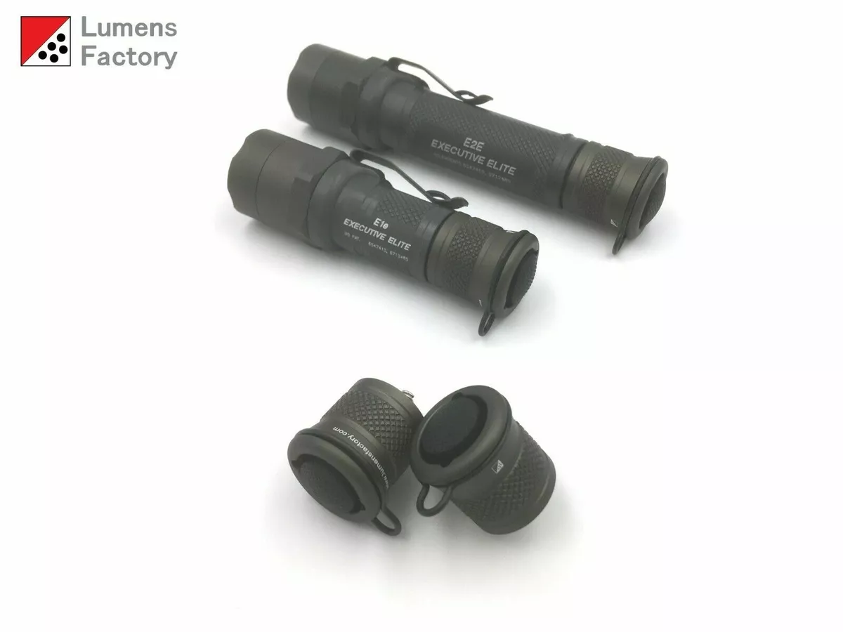 E Series E2T McClicky Tailcap. Surefire E1 E1e E2 E2e E2D E2L L4 (HA3 Black)