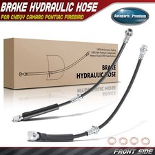2x Manguera hidráulica de freno delantera izquierda y derecha para Chevrolet Camaro Pontiac Firebird