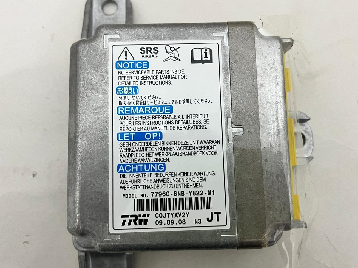 HONDA CIVIC SRS UNIT ASSY # 77960-SNB-Y43 OEM (1145)IR | eBay