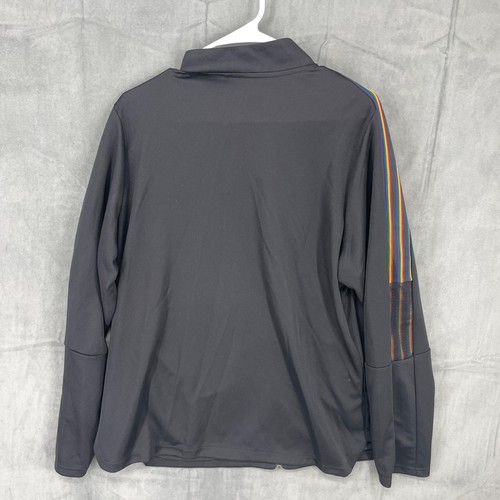Adidas Pullover Damen 2X schwarz Rainbow Primegreen Aeroready Full Zip leicht - Bild 11 von 16