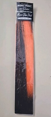 Electric Lava Hair Addition Orange Manic Panic Glows Under Black Light