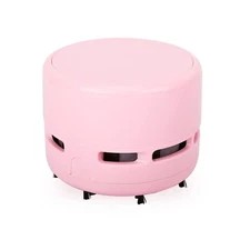 FineInno Mini Desk Vacuum Cleaner,Table Crumb Sweeper,Pink Desk Accessories,P...