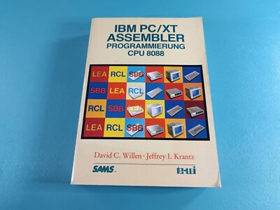 IBM PC/XT Assembler Programmierung CPU 8088 - Buch
