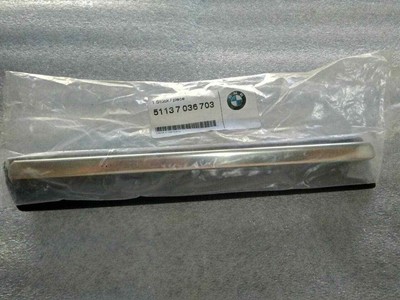 BMW ORIGINAL NEW CHROM Moulding Fender Primed Front Left E39 