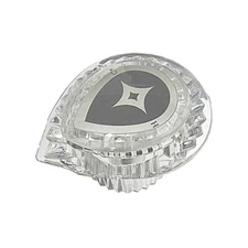 LASCO Acrylic Teardrop Shower Handle for Moen HC-163