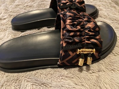 illusion ff slide sandals