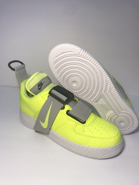 Nike Af1 Air Force 1 Utility Volt White Black Grey Ao1531-700 Size 10 for sale online | eBay