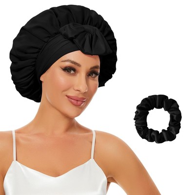 Capo De Seda Para Dormir Gorros De Saten Para El Pelo Gorro Grande Para Dormir