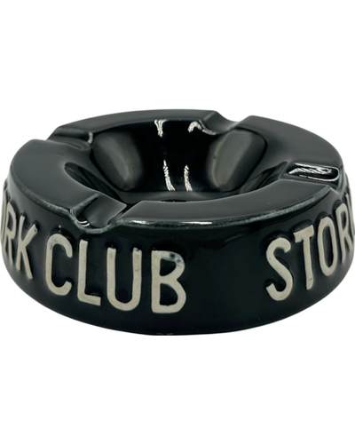 Vintage The Stork Club NYC Nightclub Black Ashtray New York - Picture 4 of 13