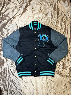pink dolphin varsity jacket