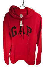 Ropa Sudaderas Gap Con Cierre Ropa Sudadera Gap Roja Hombre