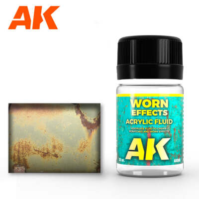 AK Interactive AK088 Weathering Worn Effects Fluid Acrylic 35ml - US