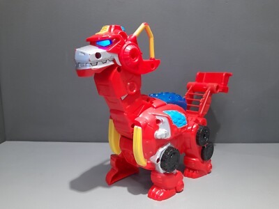 Transformers Rescue Bots Heatwave Lights and Sounds Hasbro 2013 SIEHE VIDEO