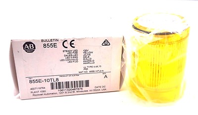 NEW ALLEN BRADLEY 855E-10TL8 STACK LIGHT SER.A 855E10TL8