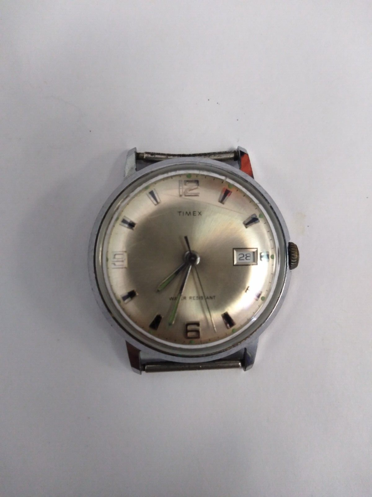 Vintage Timex Marlin Series Mechanic Men's Watchface  *Untested*     PRN46