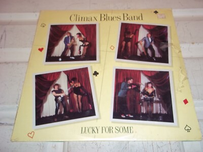NEW SEALED CLIMAX BLUES BAND LUCKY FOR SOME  1981 WB 23623 VINYL LP