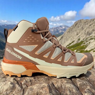 Salomon X Ultra 360 Edge Mid GTX Women s Boots Size 11 Shortbread New