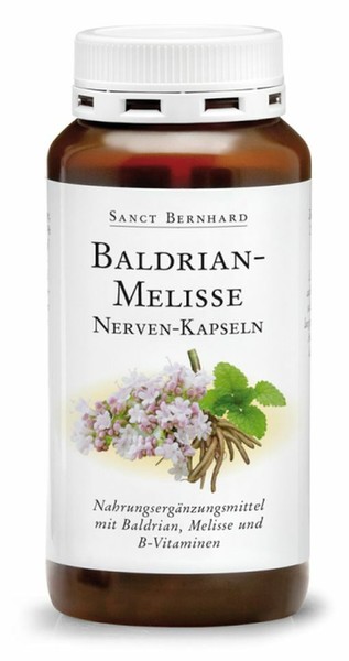 Baldrian-Melisse Nerven-Kapseln Sanct Bernhard 240 Kapseln 11,45 € / 100 G-image