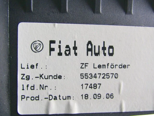 553472570 Lever Gear Knob Automatic Fiat Idea 1.4 B 70KW 5M 5P (2006) Ro - Image 3 of 3