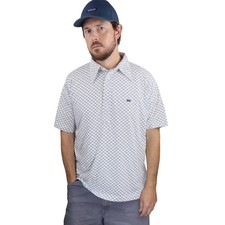 Vtg 70s Sears Kings Road Polo Shirt Mens XL Big Collar Crown Logo Retro Disco