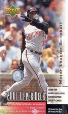 2001 Upper Deck Series 1 Baseball Hobby Box