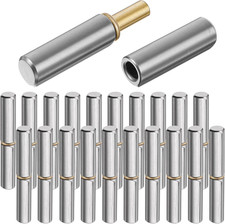 20 Pack 2-1/2" X 3/8" Weld on Bullet Hinges BBQ Smoker Weldable Barrel Hinges He