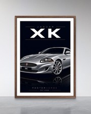 Jaguar XK | Poster Wall Art Print | Automotive Gift | POSTERVERSE