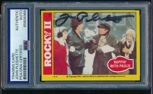 1979 Topps Rocky #13 John Pleshette signed autograph PSA/DNA Director very rare